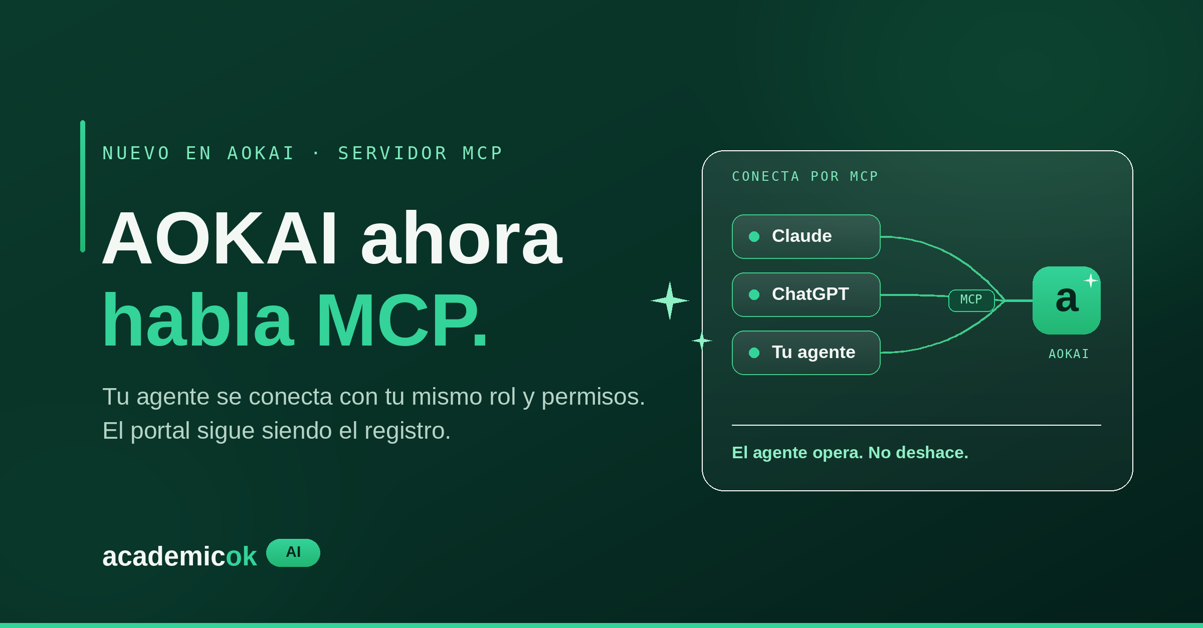 El asistente tiene que ver el mismo registro que el portal